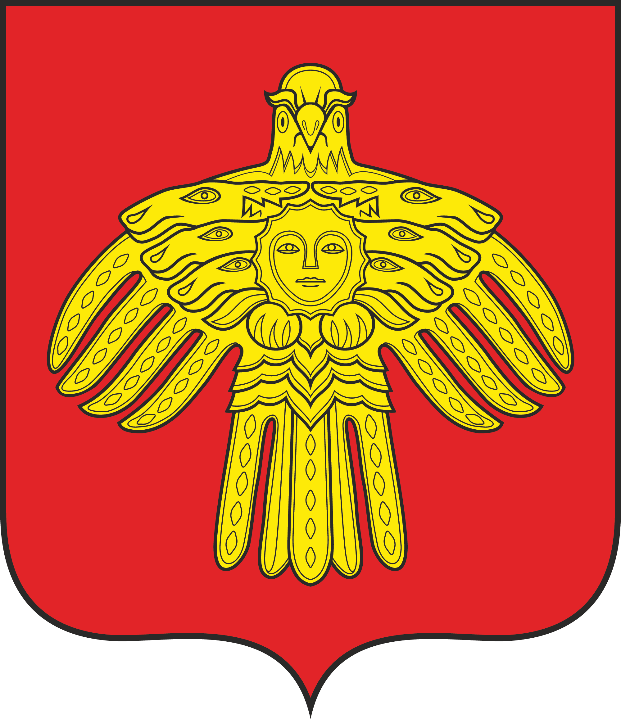 Герб Республики Коми.