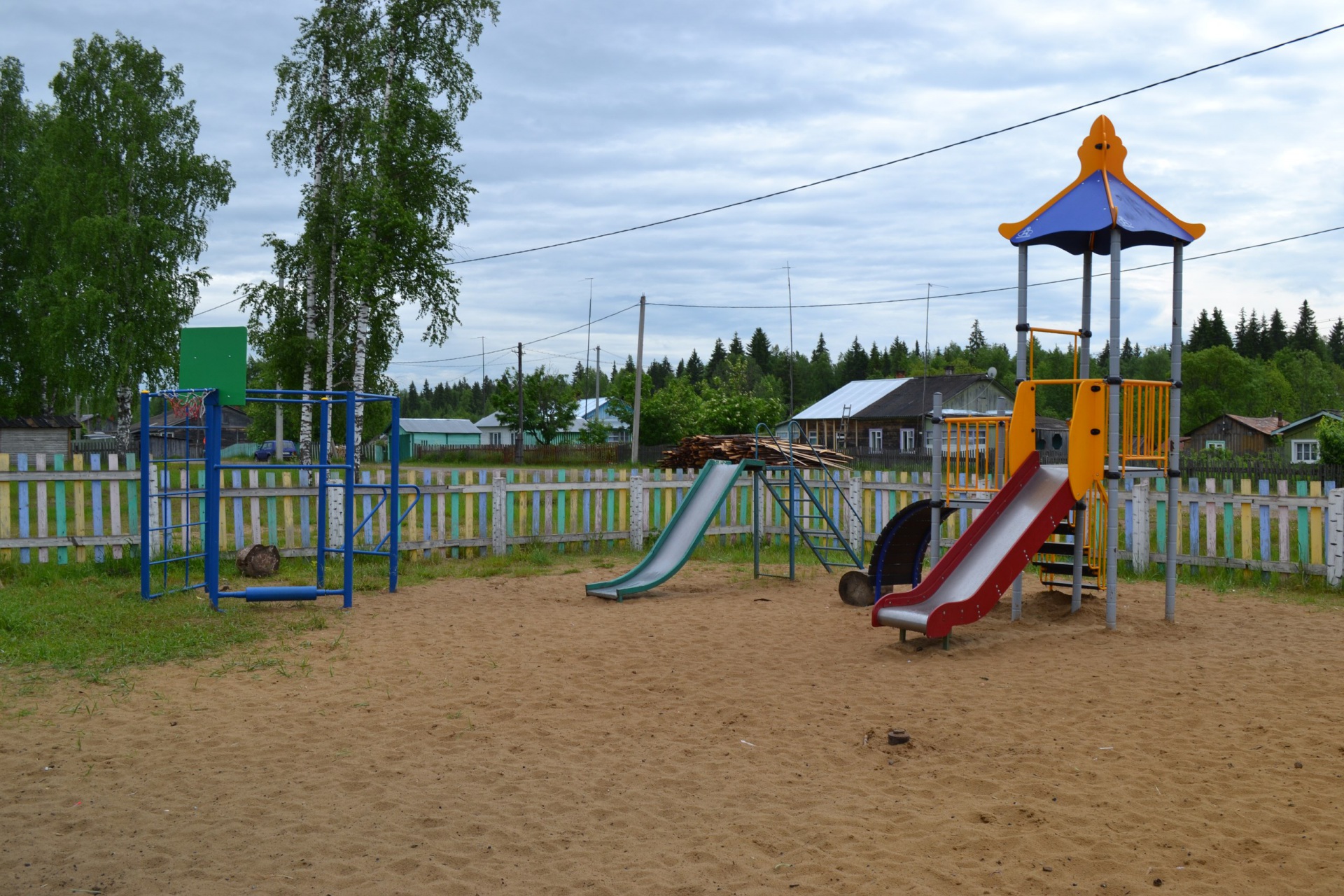 Детская площадка.